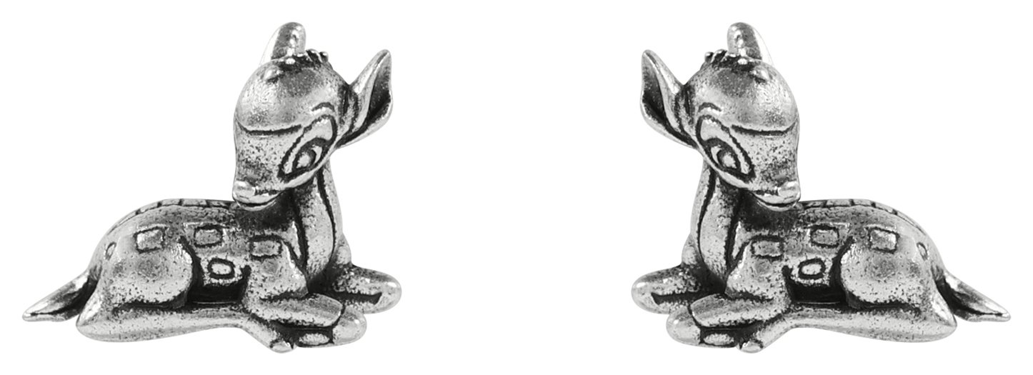 Disney 925 Sterling Silver Bambi Stud Earrings