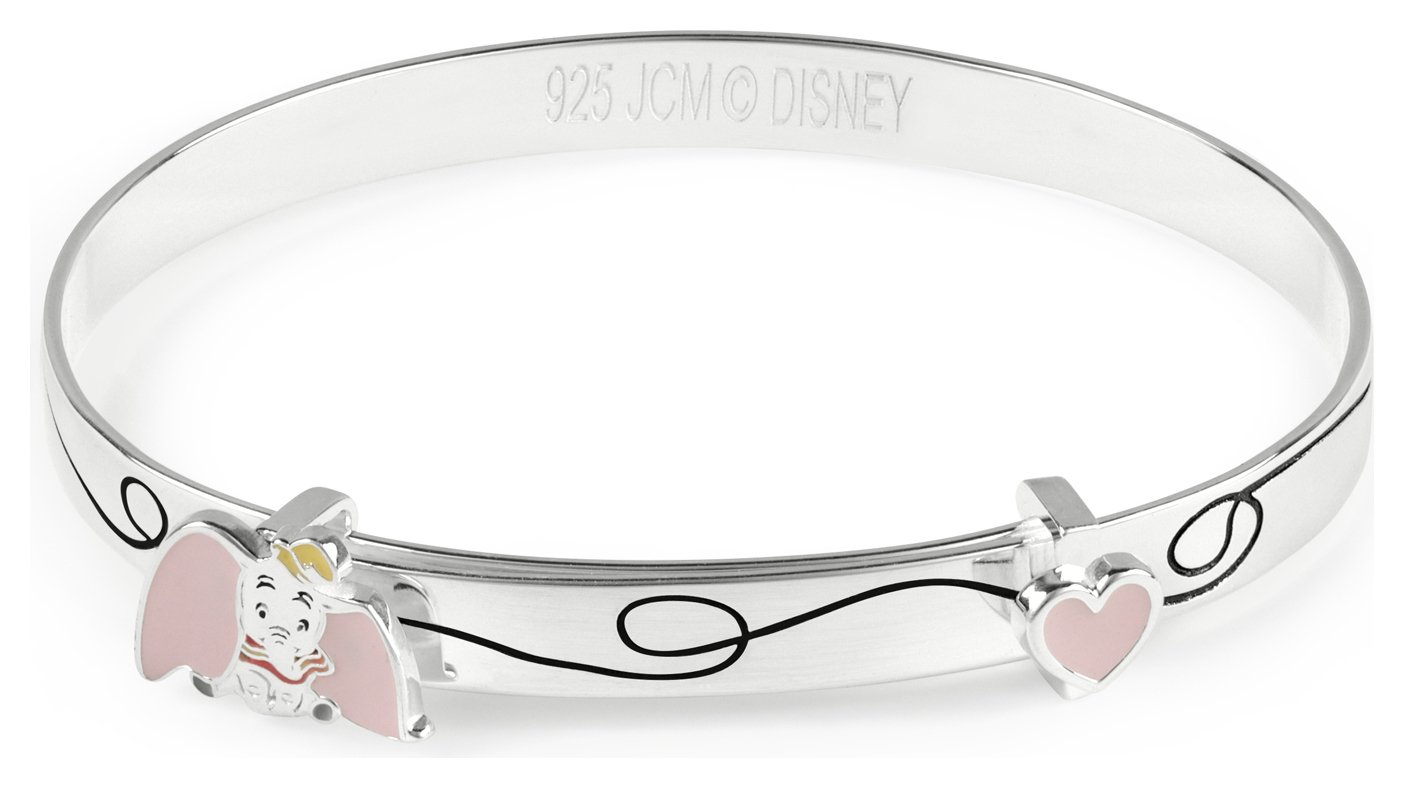 Disney Dumbo Sterling Silver Baby Bangle 