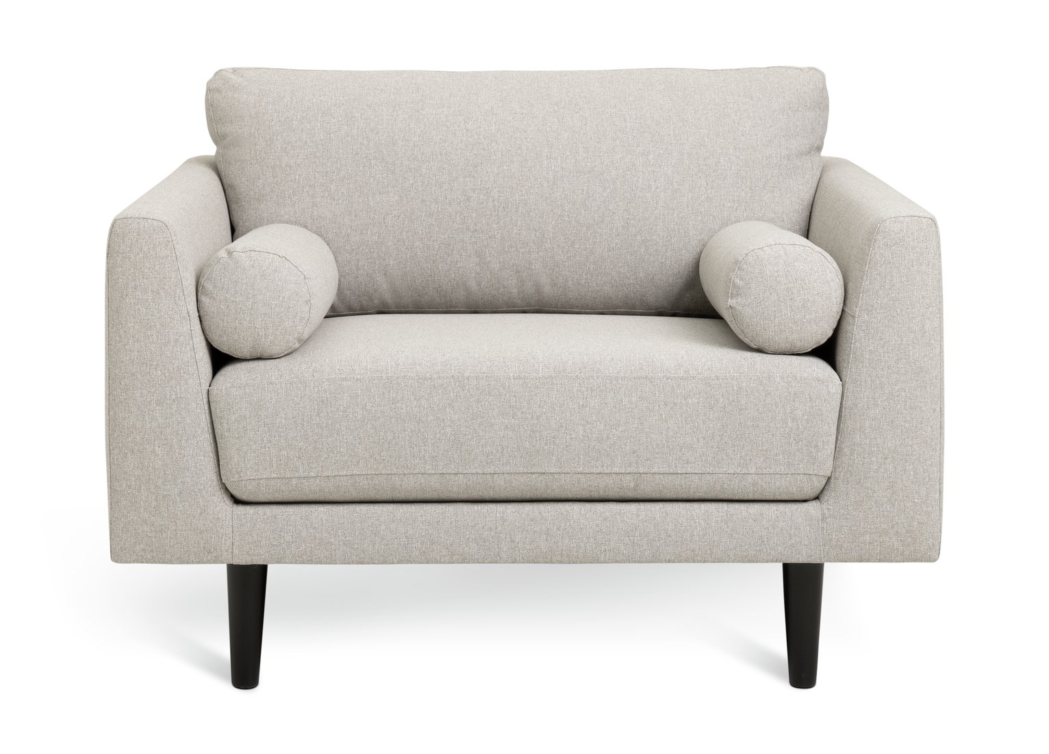 Habitat Jacob Fabric Cuddle Chair - Stone