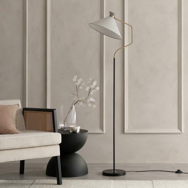 Argos curved deals floor lamp