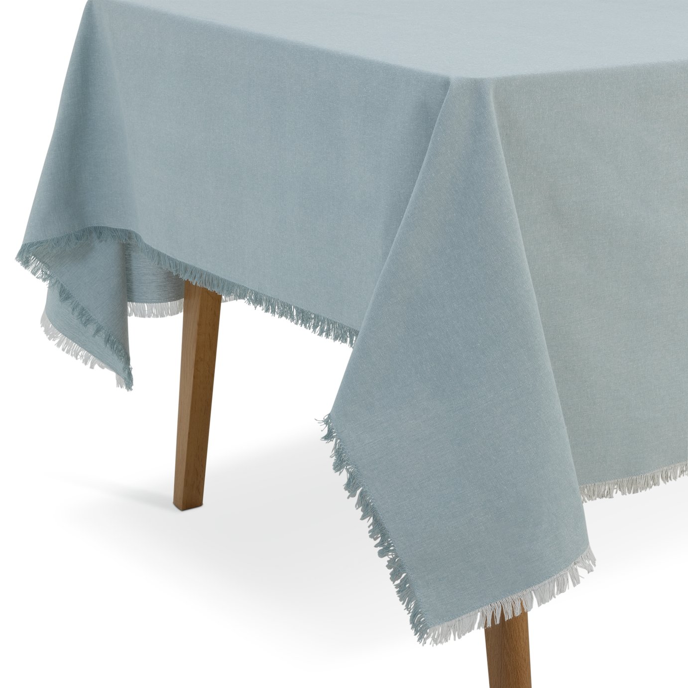 Habitat Cotton Table Cloth - Duck Egg
