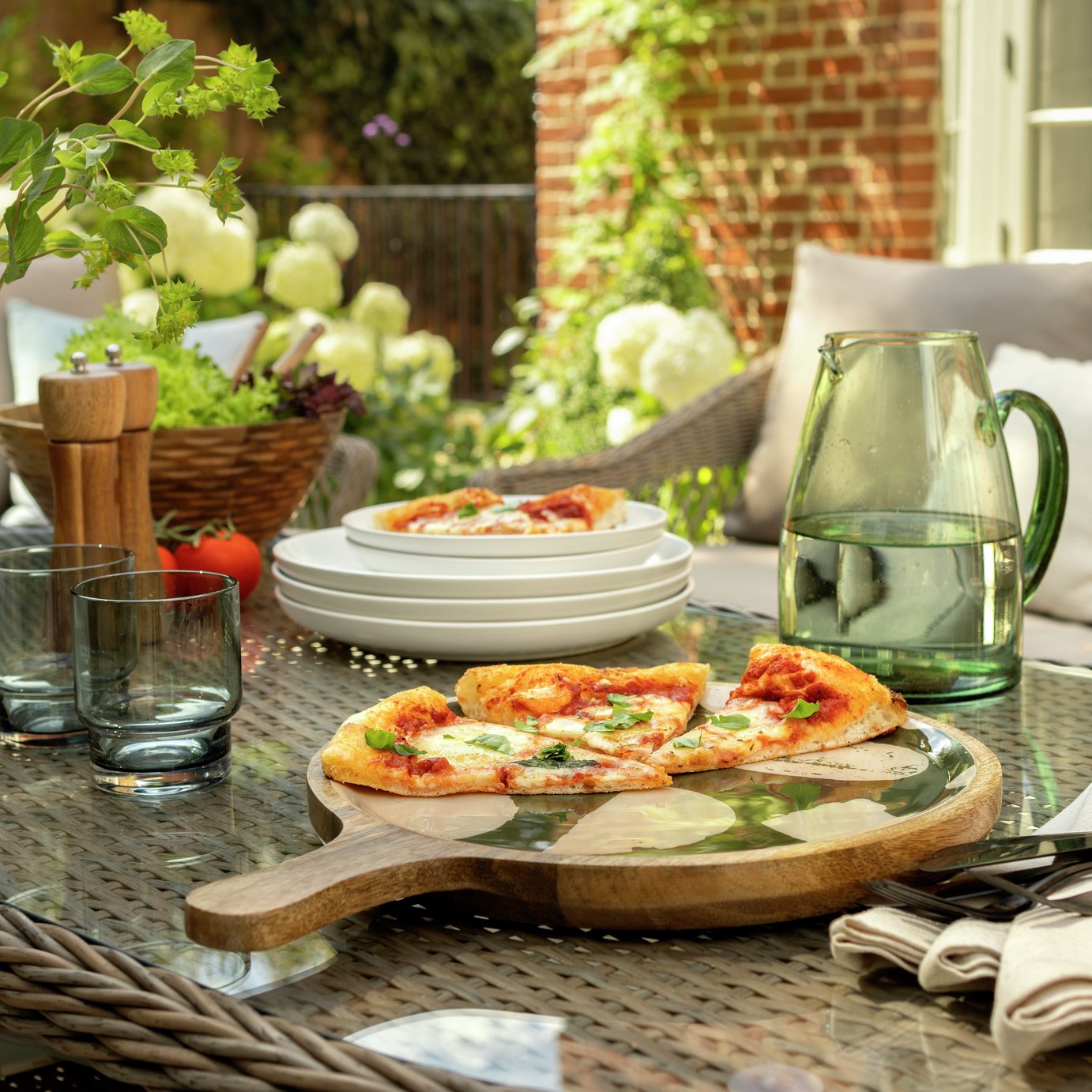 Habitat Mango Wood Pizza Board