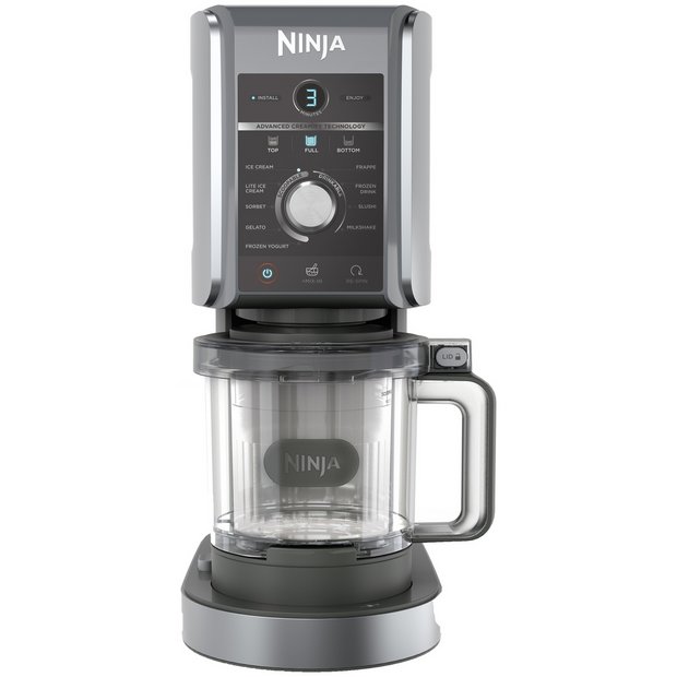 Buy Ninja 1.19L CREAMi Deluxe Ice Cream Maker Ice cream makers Argos