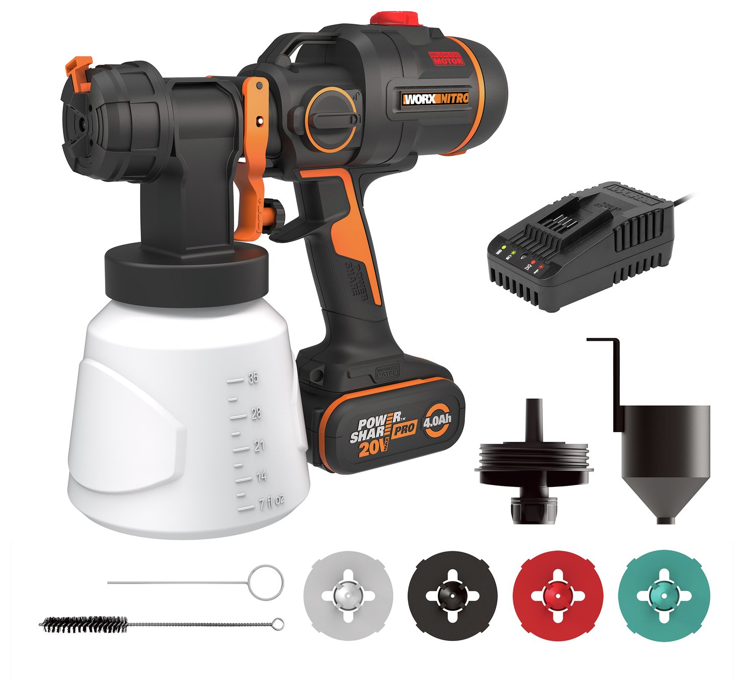 Worx Cordless Paint Sprayer 