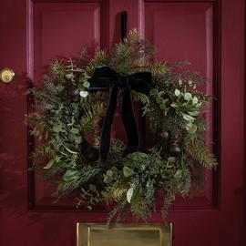 Wreath Christmas wreaths and garlands Argos