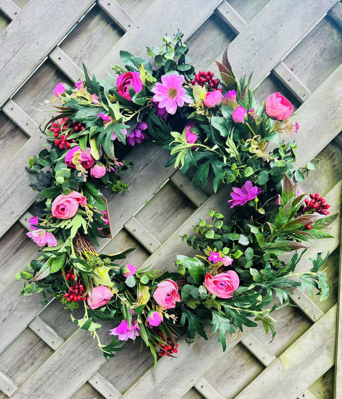 Garden XP Artificial Summer Wreath