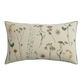 Argos Home Floral Print Cushion - Multicoloured - 30x50cm