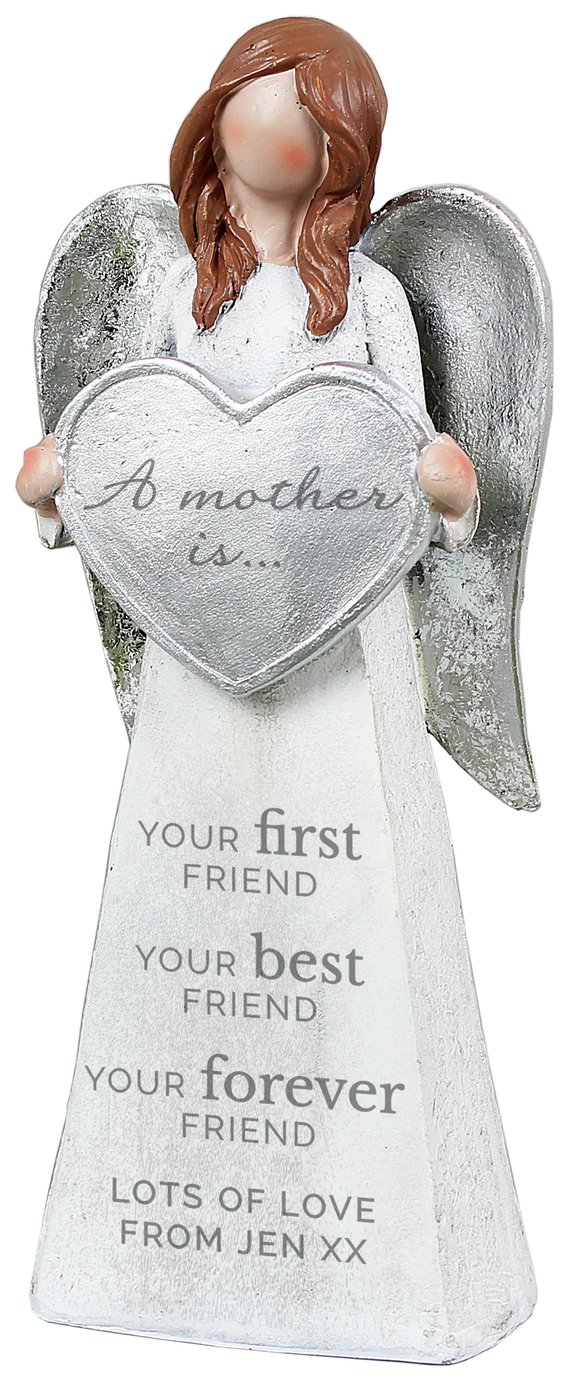 Personalised Message A Mother Is Angel Ornament