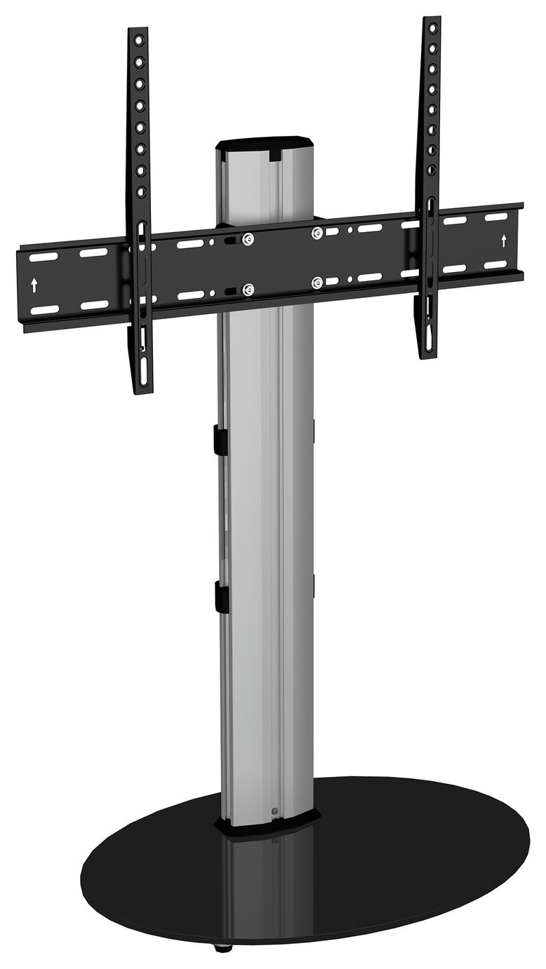 AVF Up to 55 Inch TV Stand - Black and Silver