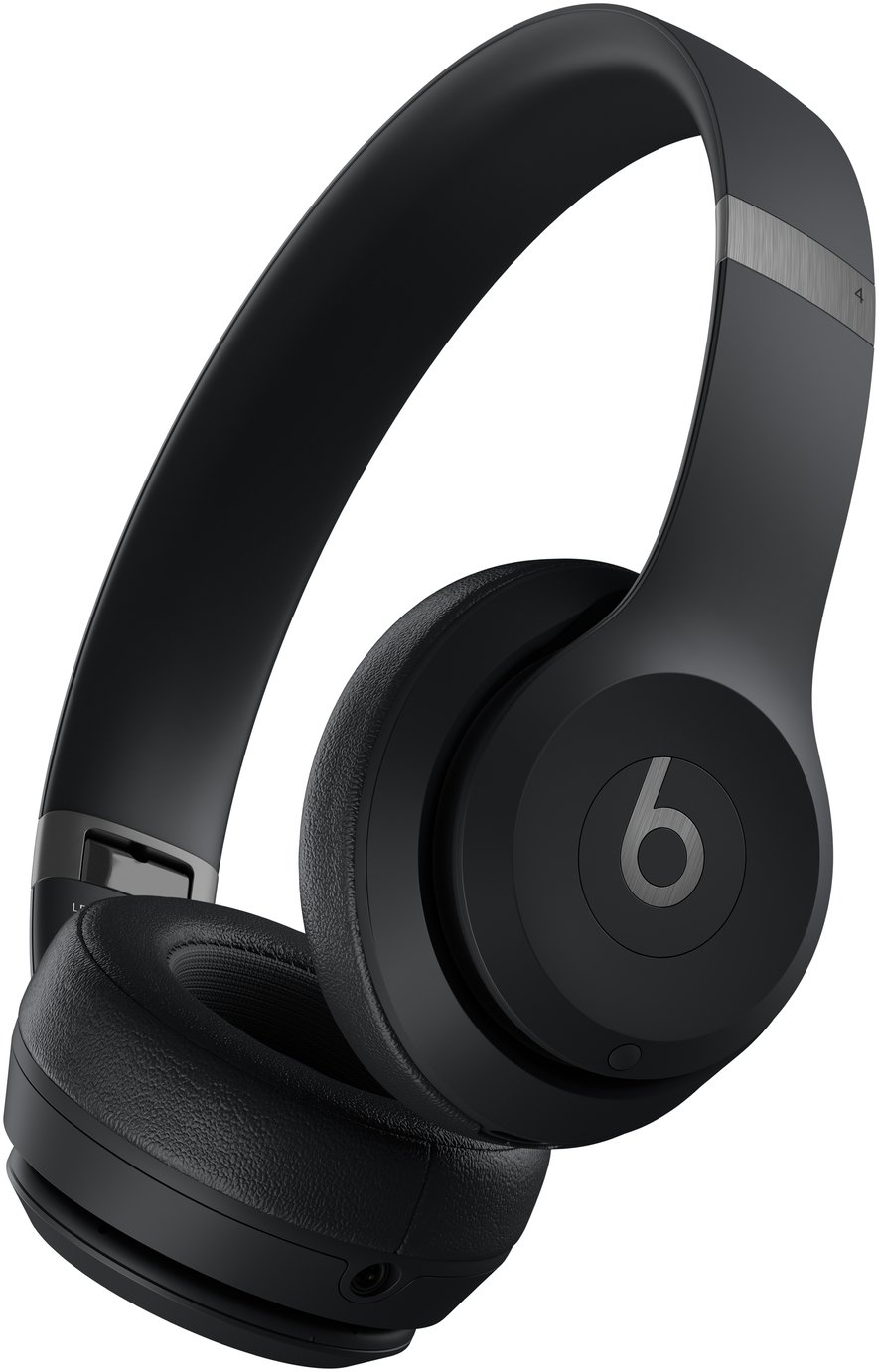 Beats Solo 4 On-Ear True Wireless Headphones - Matt Black