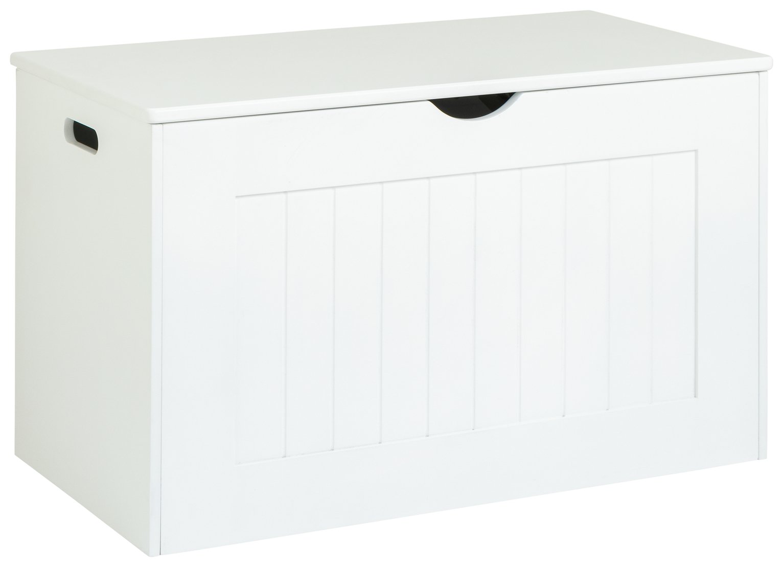 Argos Home Shaker Blanket Box - White