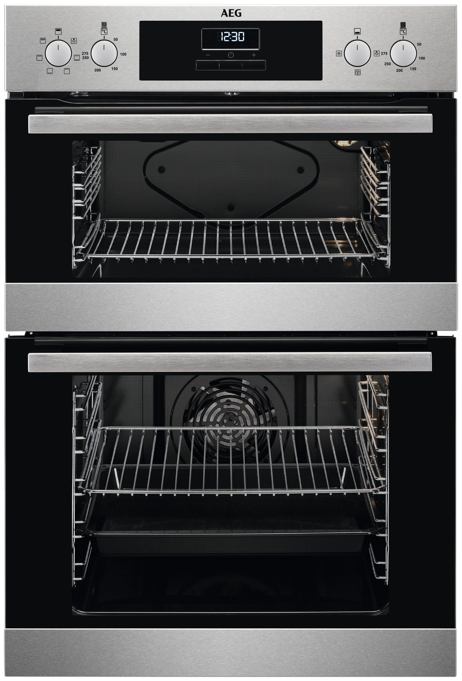 AEG DEB331010M 60cm Built In Double Electric Cooker-S/Steel