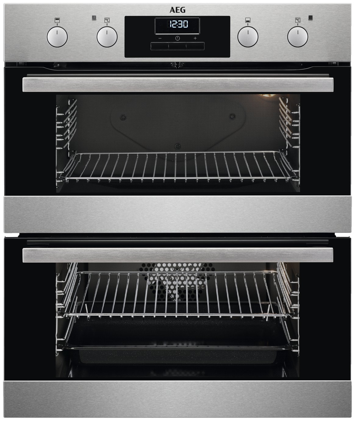 AEG DUB331110M Built Under Double Electric Oven - S/Steel