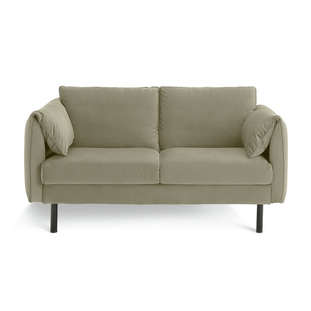 Buy Habitat Bexley Fabric 2 Seater Sofa in a Box - Olive | Sofas | Argos