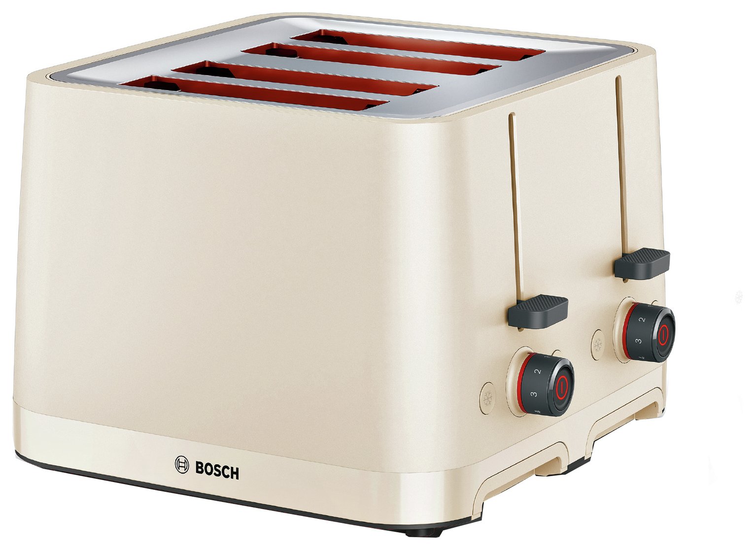 Bosch TAT3M147GB MyMoment Excite 4 Slice Toaster - Cream