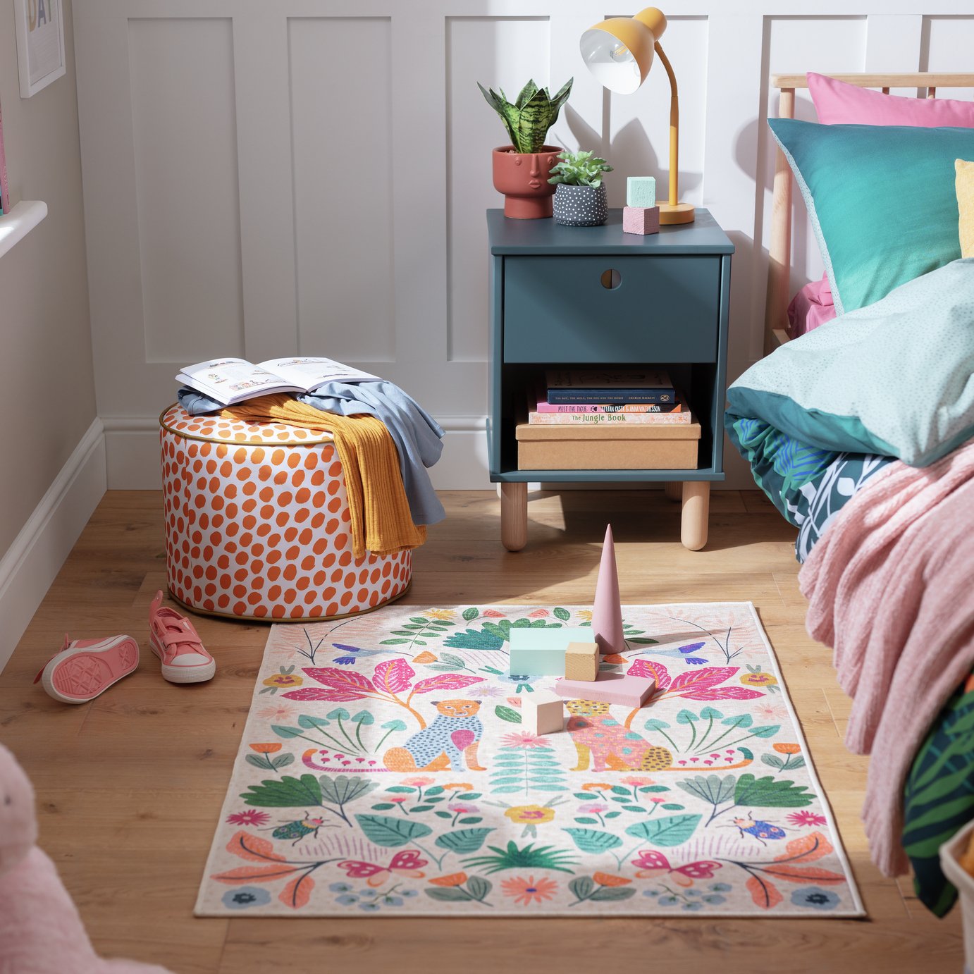 Habitat Kids Enchanted Print Rug