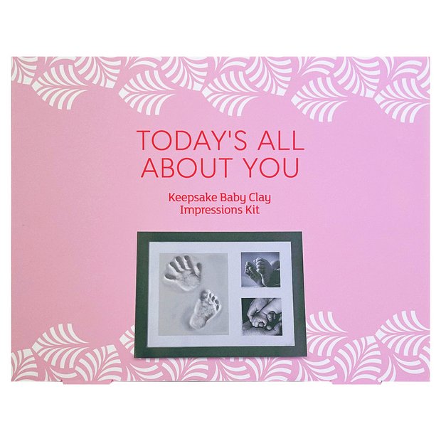 Baby clay 2025 handprint kit argos