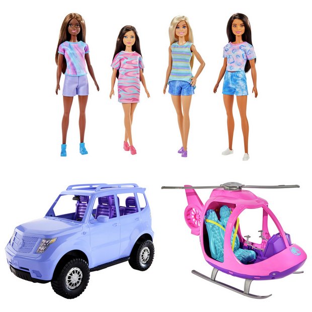 Argos barbie helicopter on sale