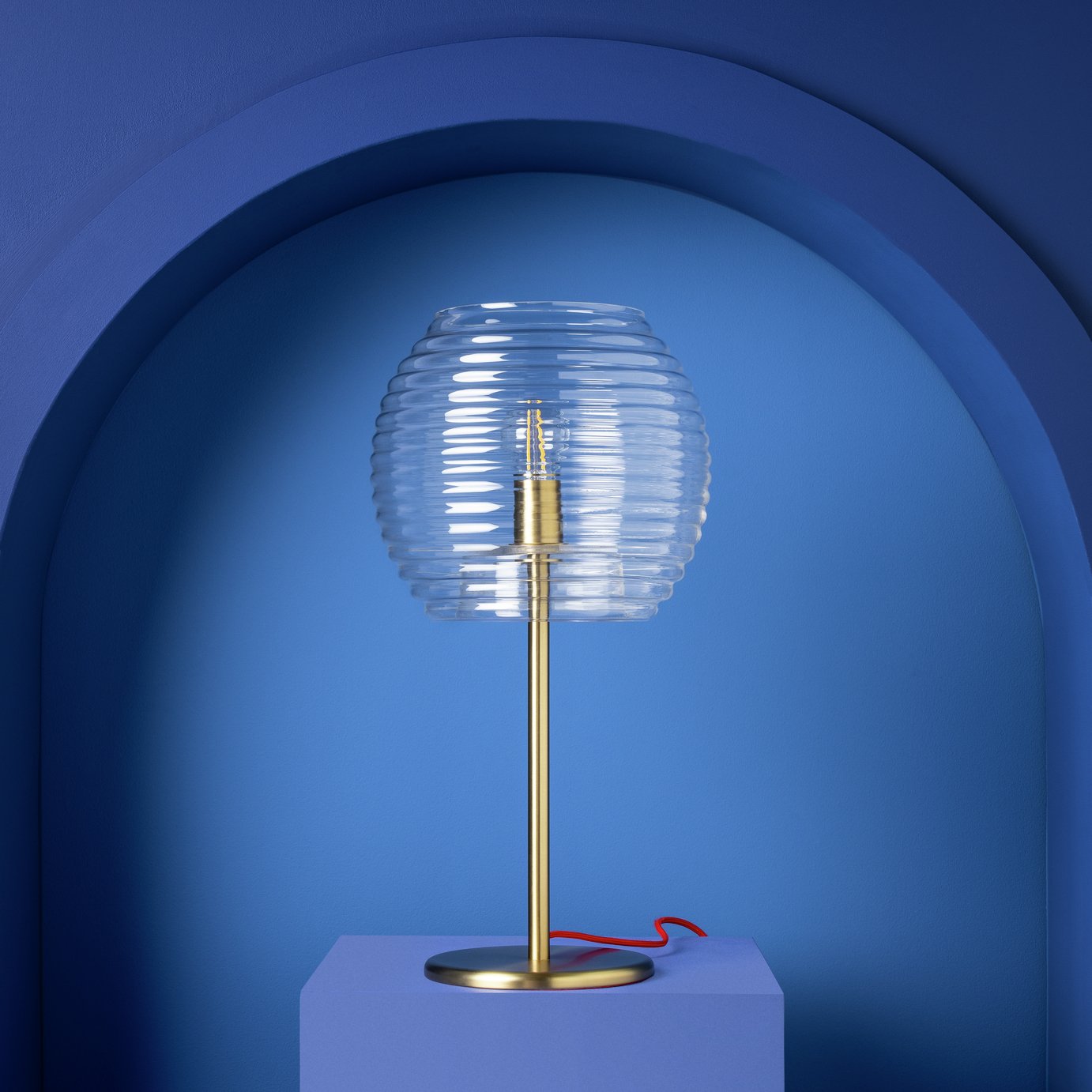 Habitat 60 Hub Table Lamp by Sebastian Conran - Brass