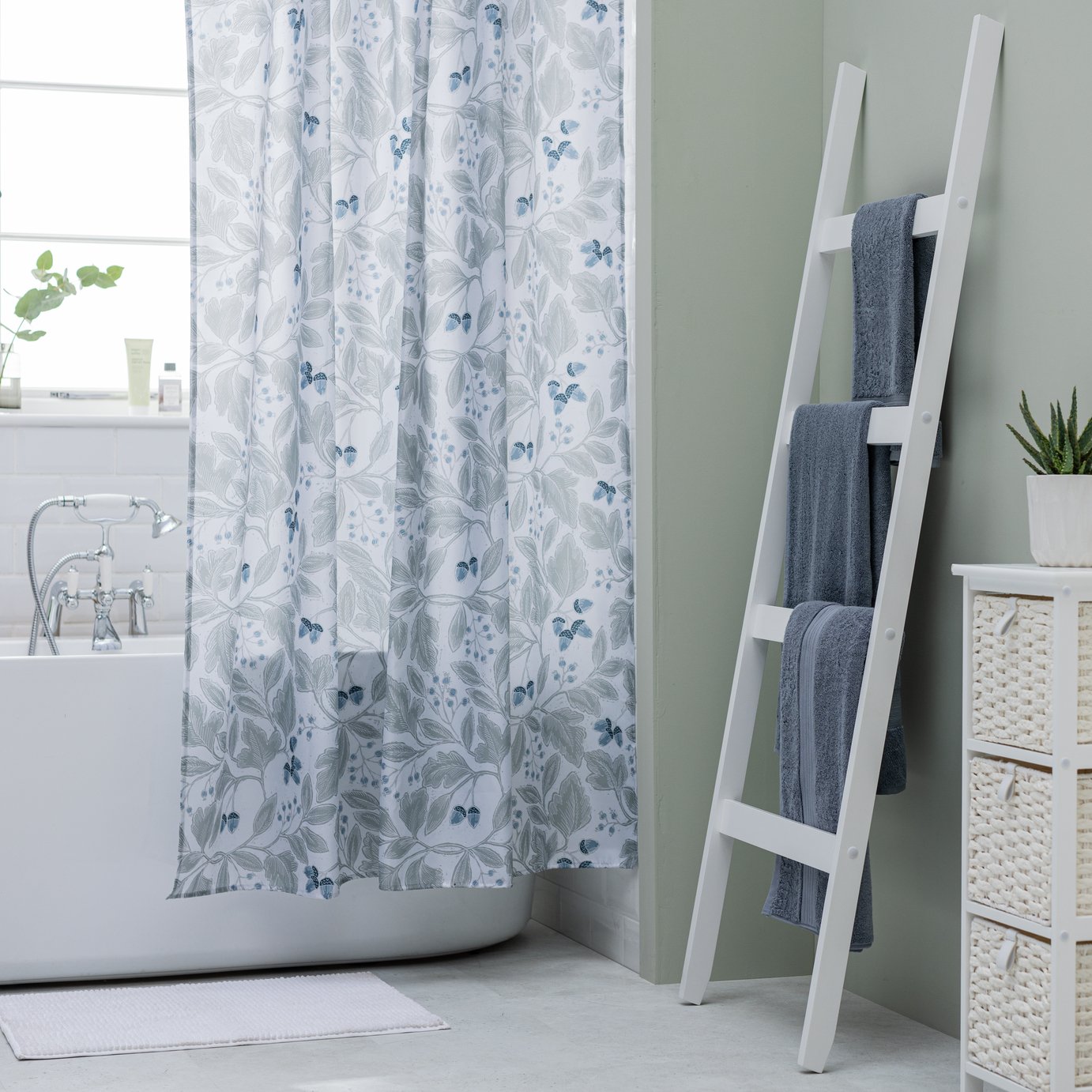 Argos Home Freestanding Towel Ladder - White