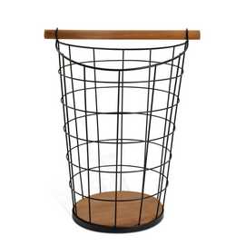 Habitat Wire Toilet Roll Holder - Black