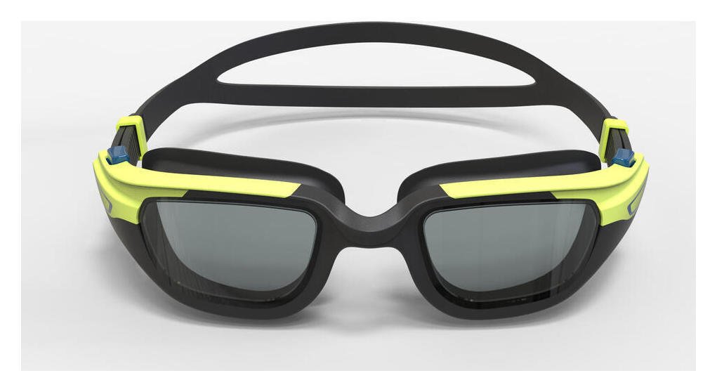 Decathlon 500 Spirit Small Goggles - Black And Yellow
