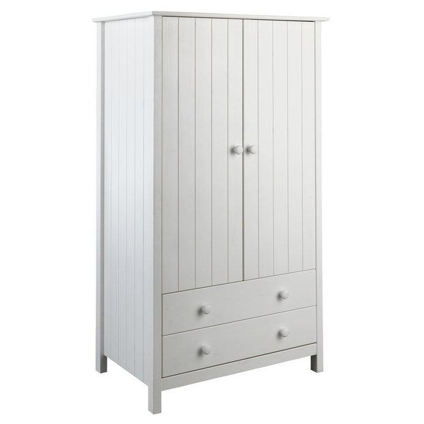 Buy Argos Home Scandinavia 2 Door 2 Drawer Wardrobe White