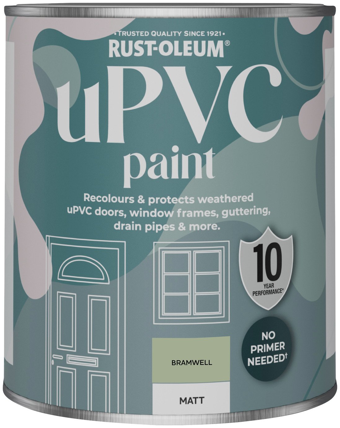 Rust-Oleum uPVC Matt Paint 750ml - Bramwell 