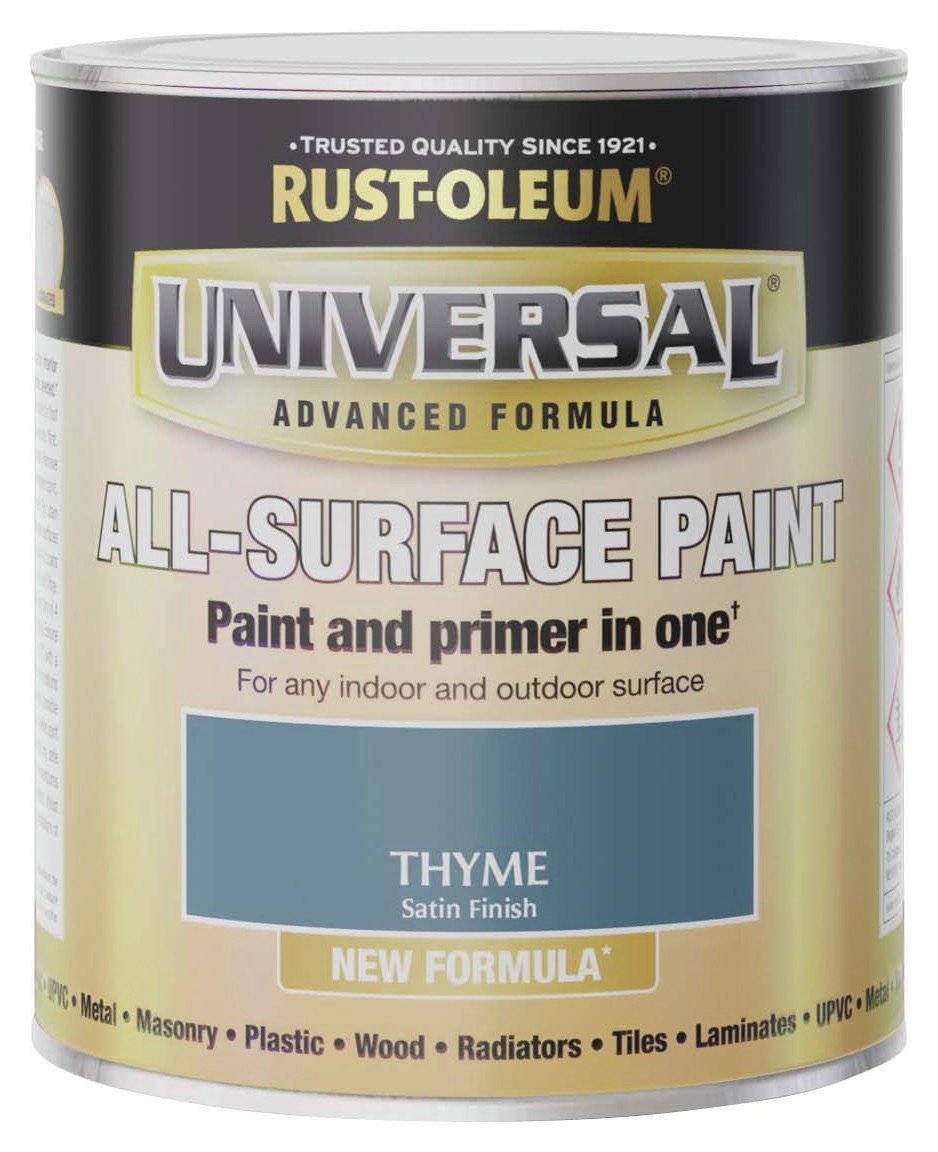 Rust-Oleum  Universal All-Surface Satin Paint 750ml - Thyme