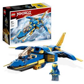 Buy LEGO NINJAGO Jay s Lightning Jet EVO Toy Plane Set 71784 LEGO Argos