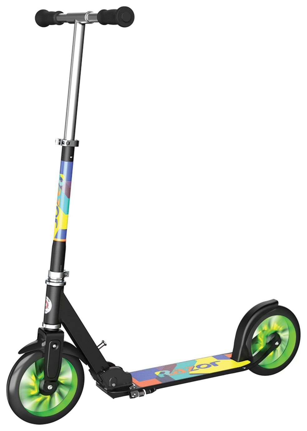Razor A5 Lux Light Up Foldable Big Wheel Scooter