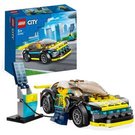 LEGO City Electric Sports Car Building Toy for Kids 60383