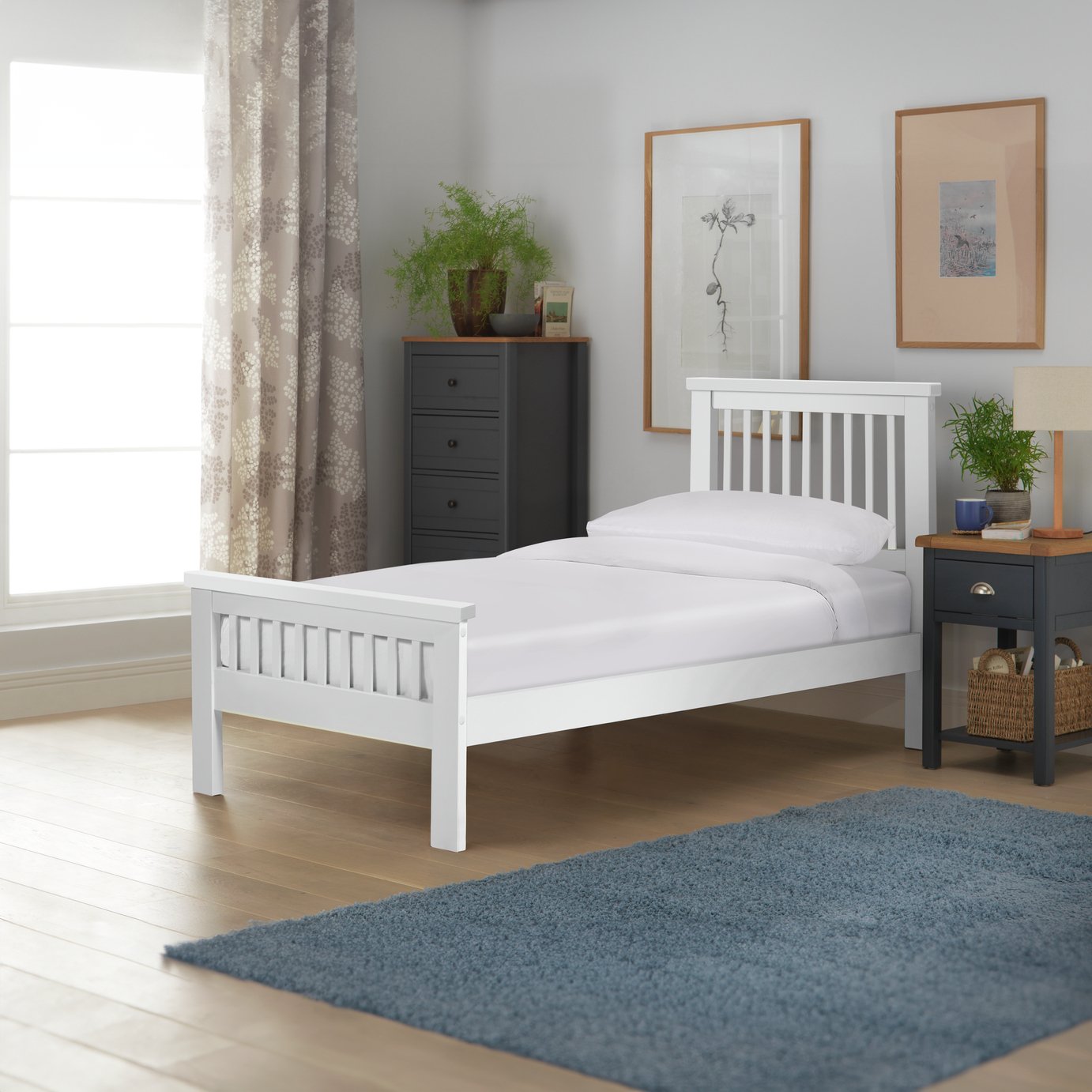Argos Home Aubrey Wooden Bed Frame