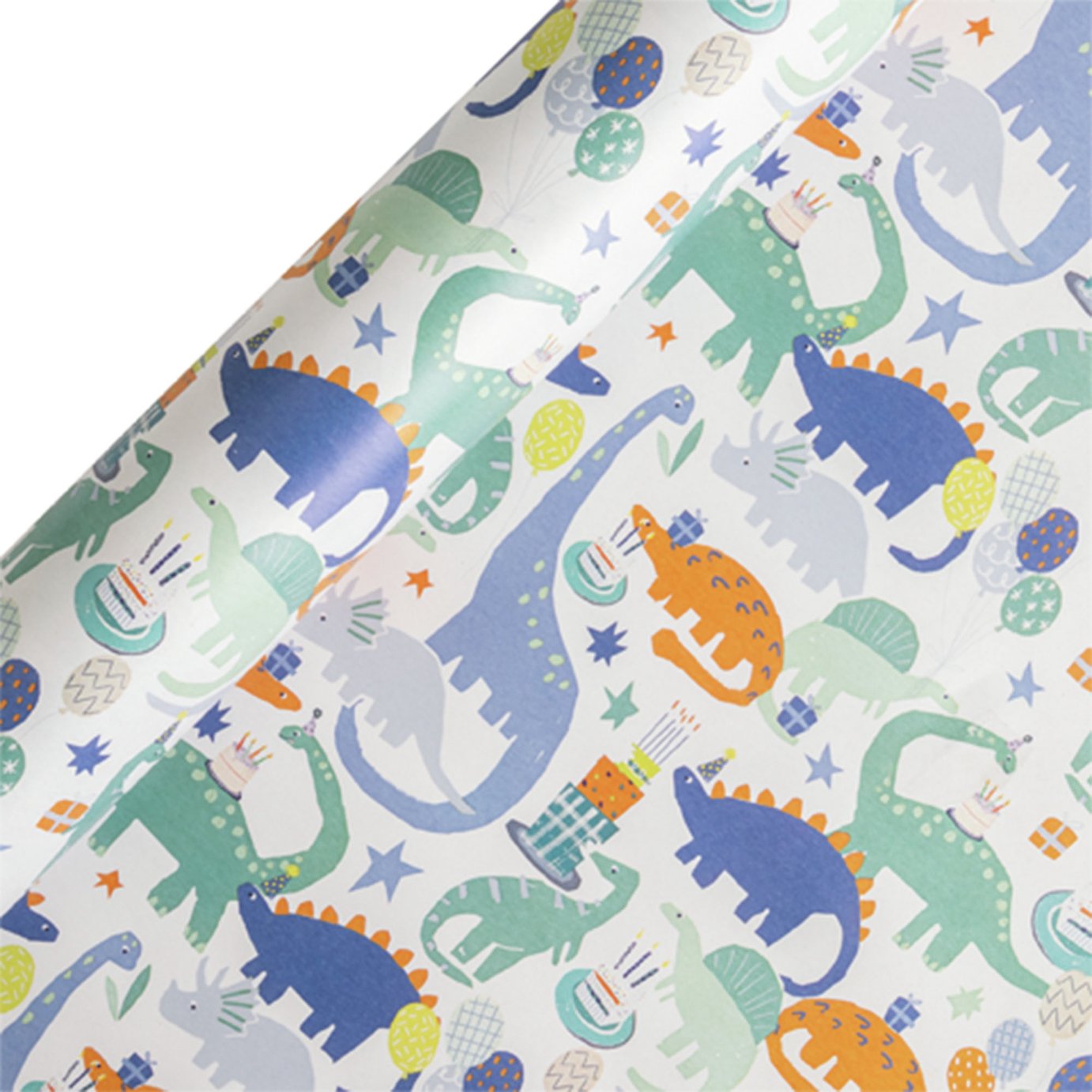 Argos Home Roll of Dinosaur Wrapping Paper - 10m