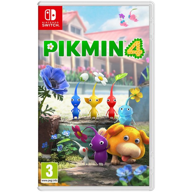 Pikmin 4 with Exclusive Stainless Steel Water Bottle - Nintendo Switch 