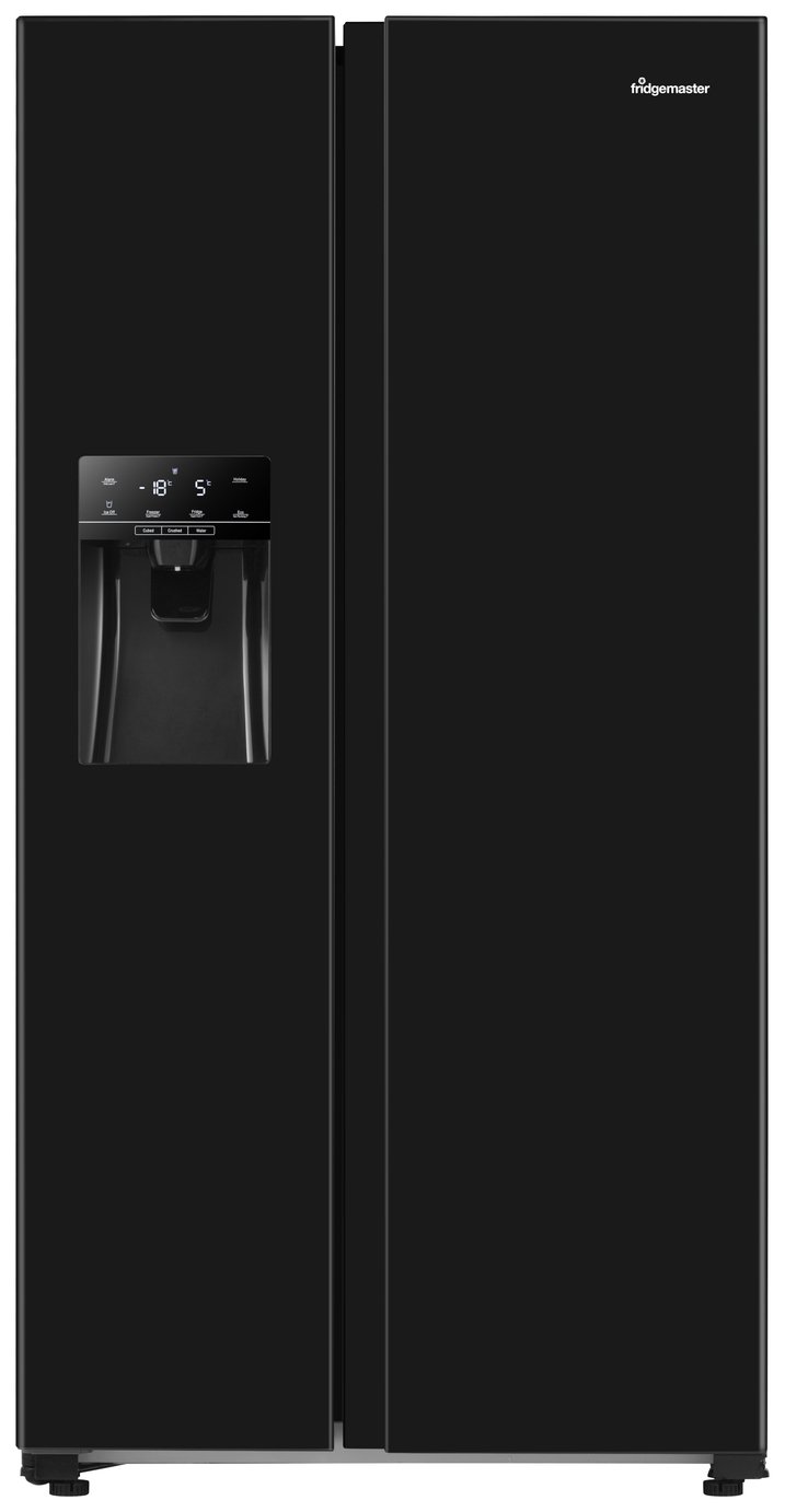 Fridgemaster MS91500IEB American Fridge Freezer - Black