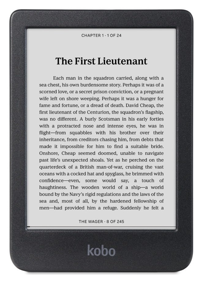 Kobo Clara BW 16GB Wi-Fi E-Reader - Black