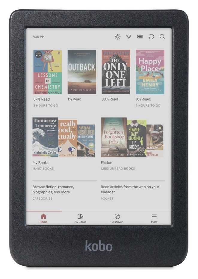 Kobo Clara Colour 16GB Wi-Fi E-Reader - Black
