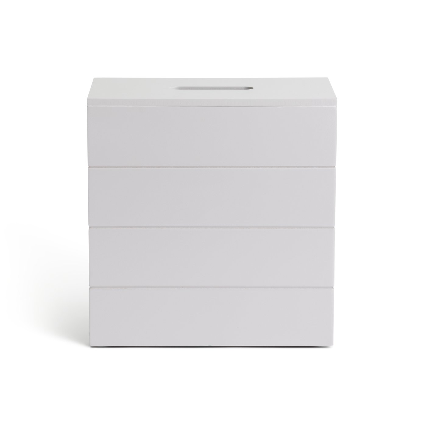 Argos Home Tongue and Groove Toilet Roll Holder - Grey