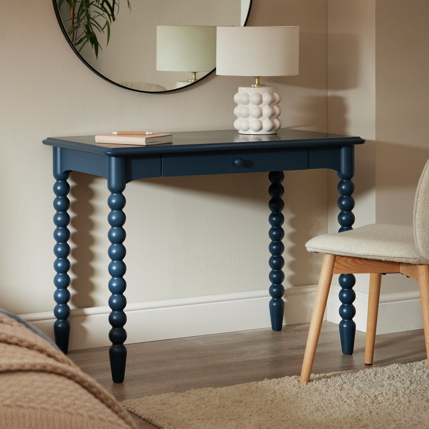Habitat Blaire Dressing Table - Navy 