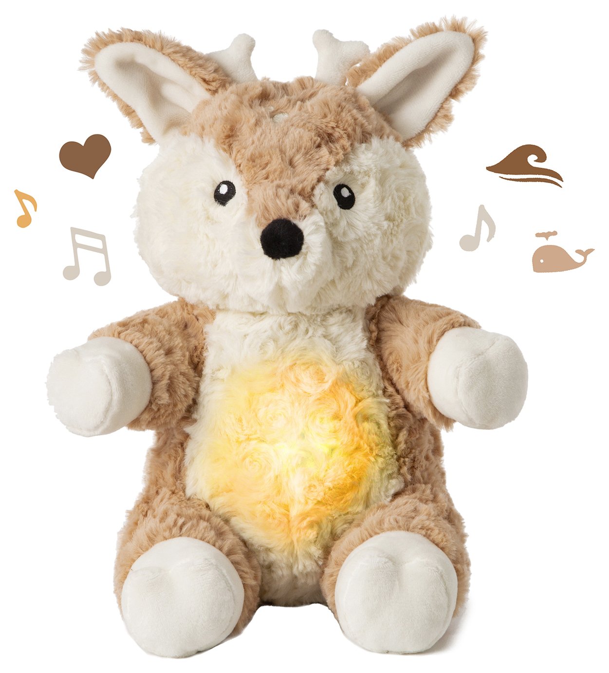 Cloud B Lovelight Fawn - Recording Sound Soother Night Light