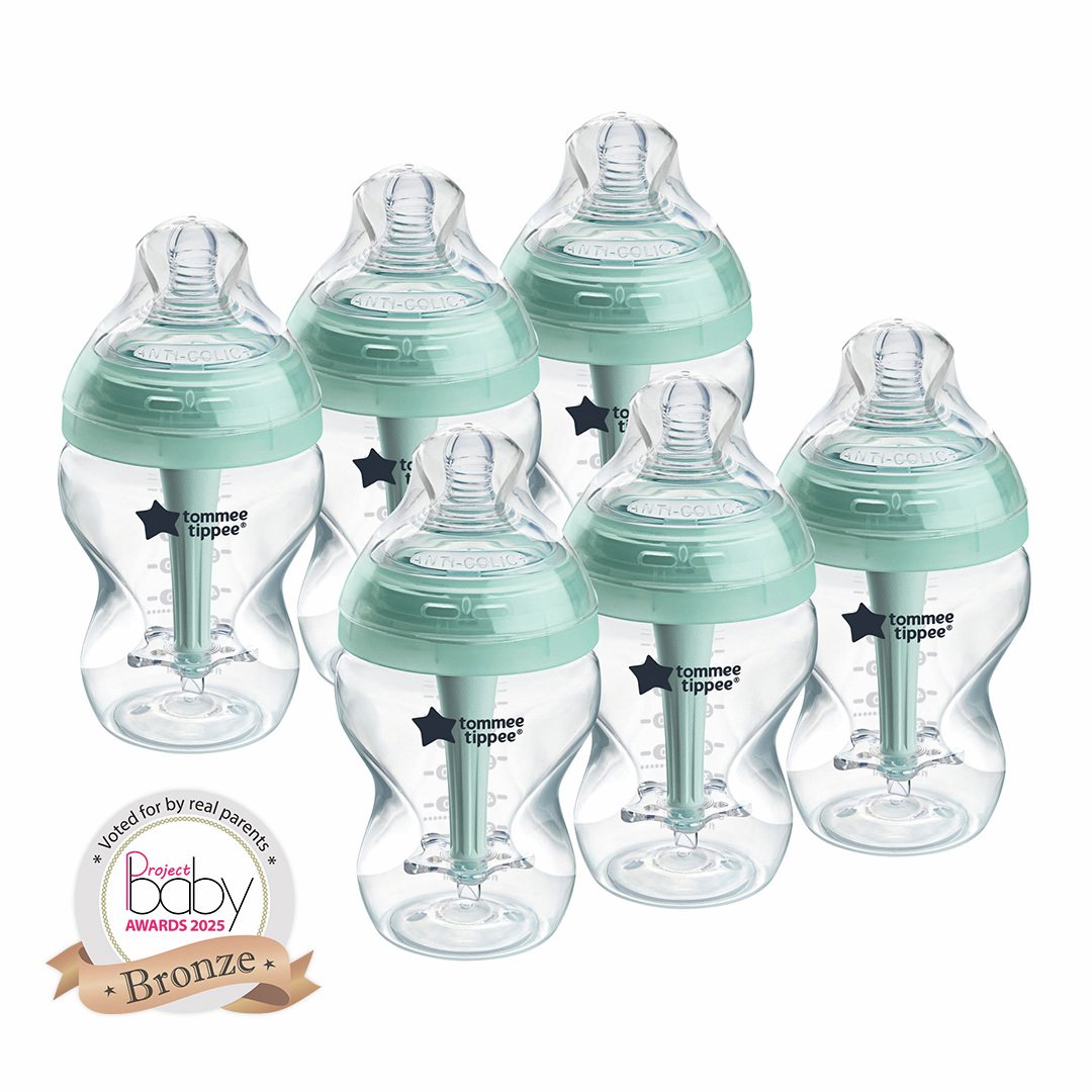 Tommee Tippee Advanced Anti-Colic Baby Bottle Pack of 6