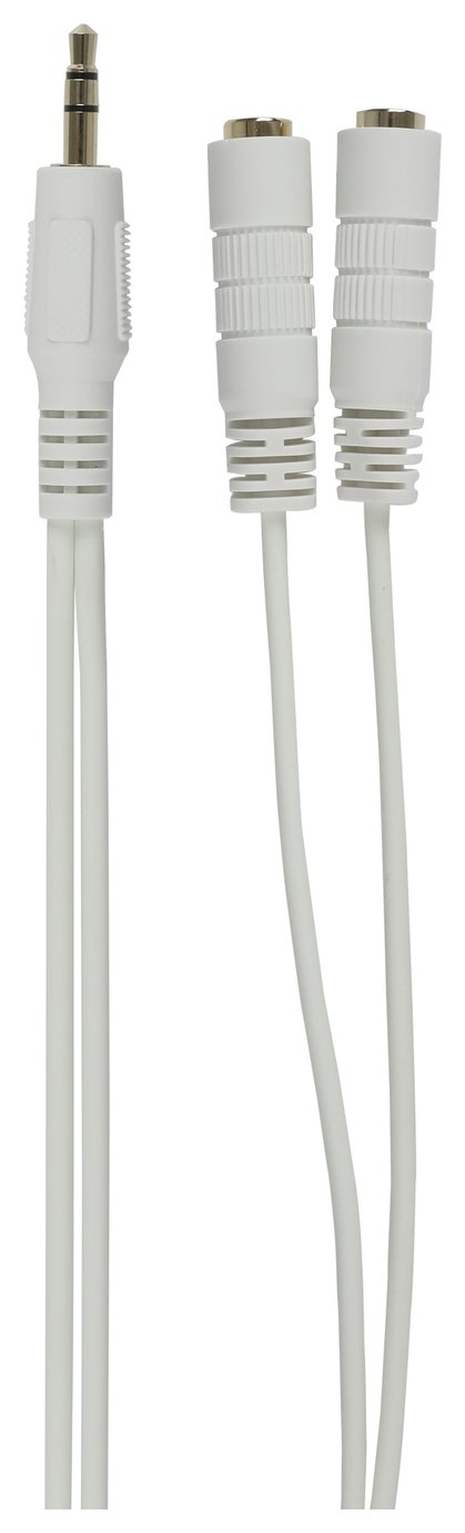 Headphone Splitter - White