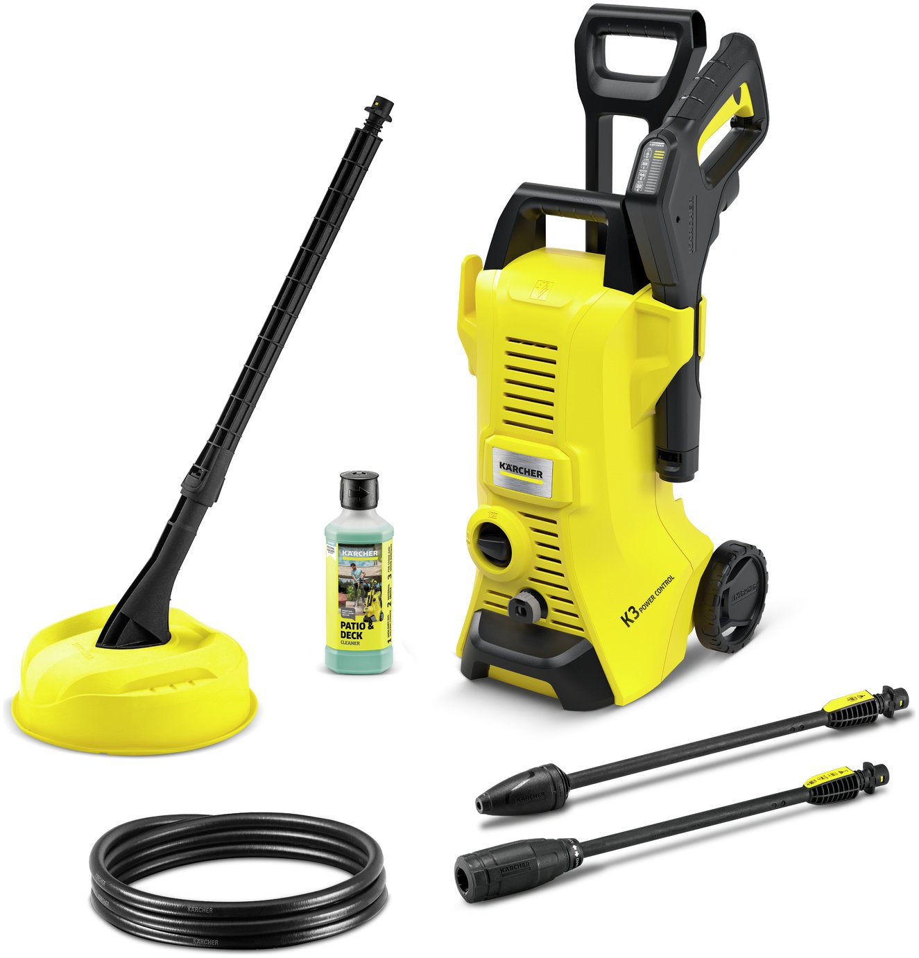 Karcher K 3 Power Control Home Pressure Washer - 1600W