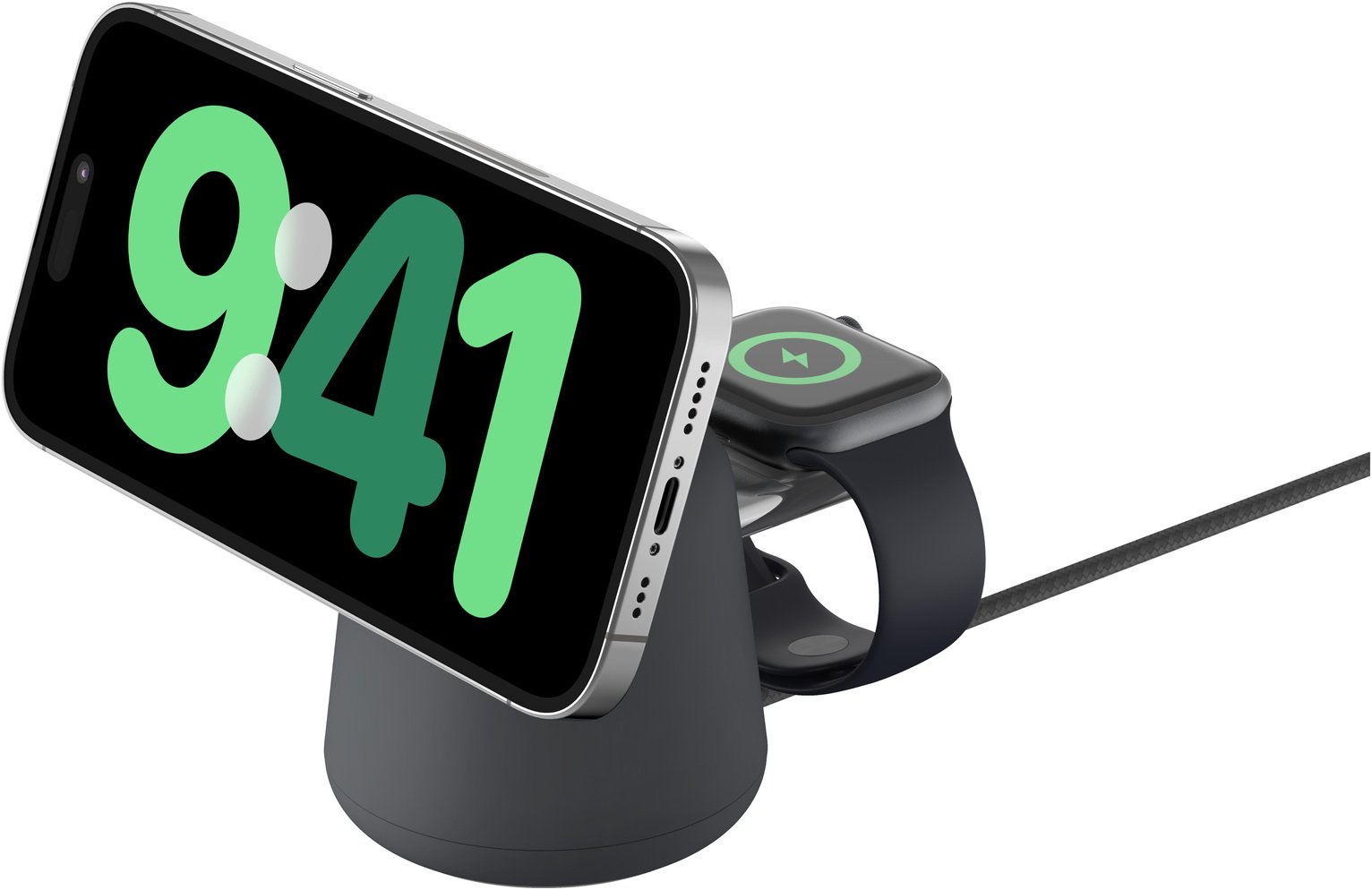 Belkin 2 in 1 15W MagSafe Compatible Wireless Charger