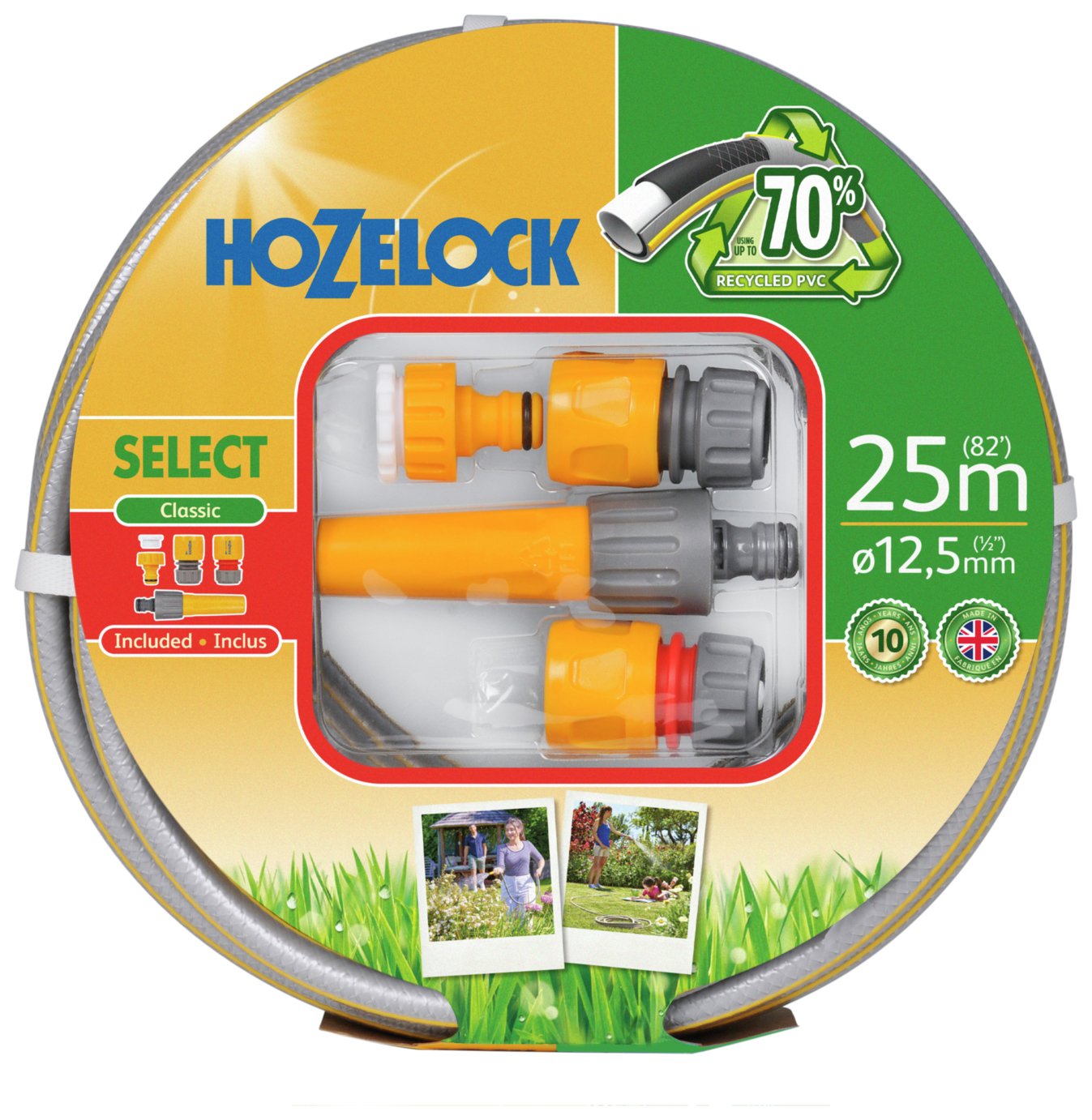 Hozelock Multi Purpose 12.5mm Hose Set -25m