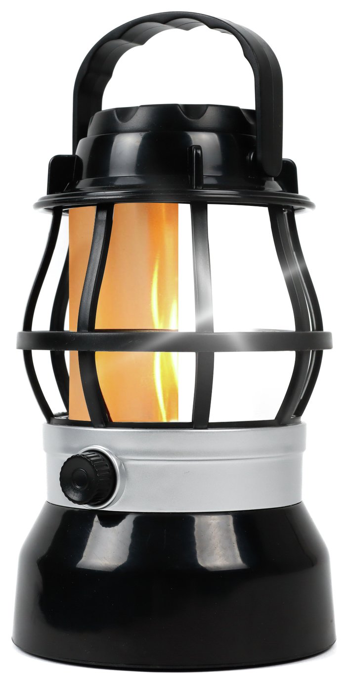 Streetwize Camping Lantern with Flame LED