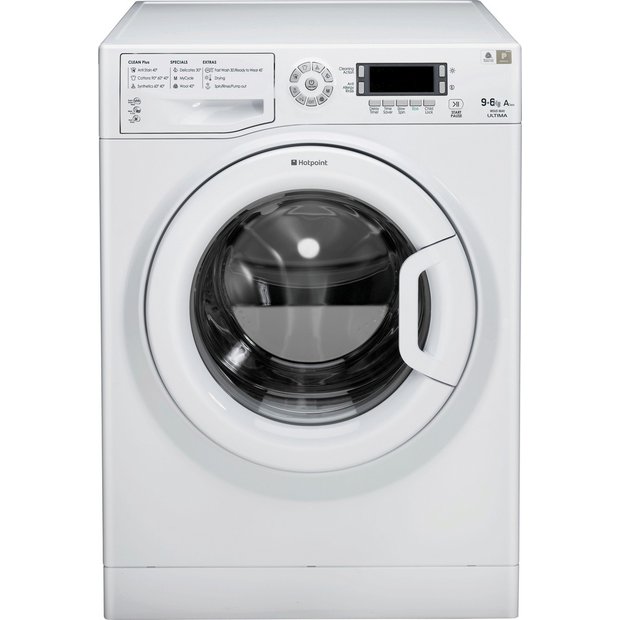 Buy Hotpoint WDUD9640P Washer Dryer - White/Ins/Del/Rec at Argos.co.uk ...