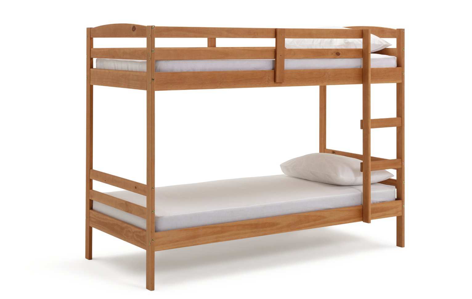 Argos Home Josie Bunk Bed and 2 Kids Mattresses - Pine