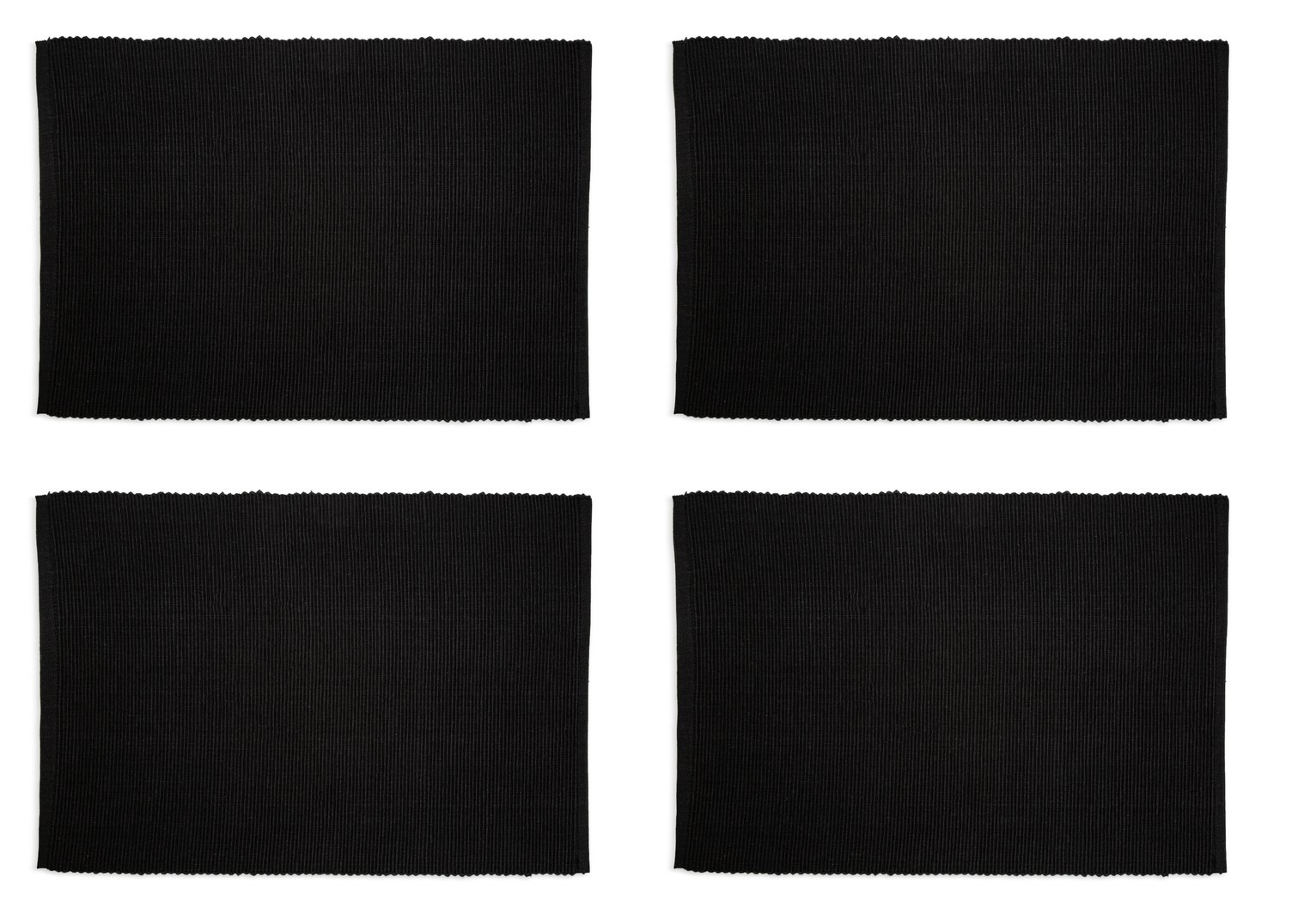 Habitat Ribbed Set of 4 Placemats